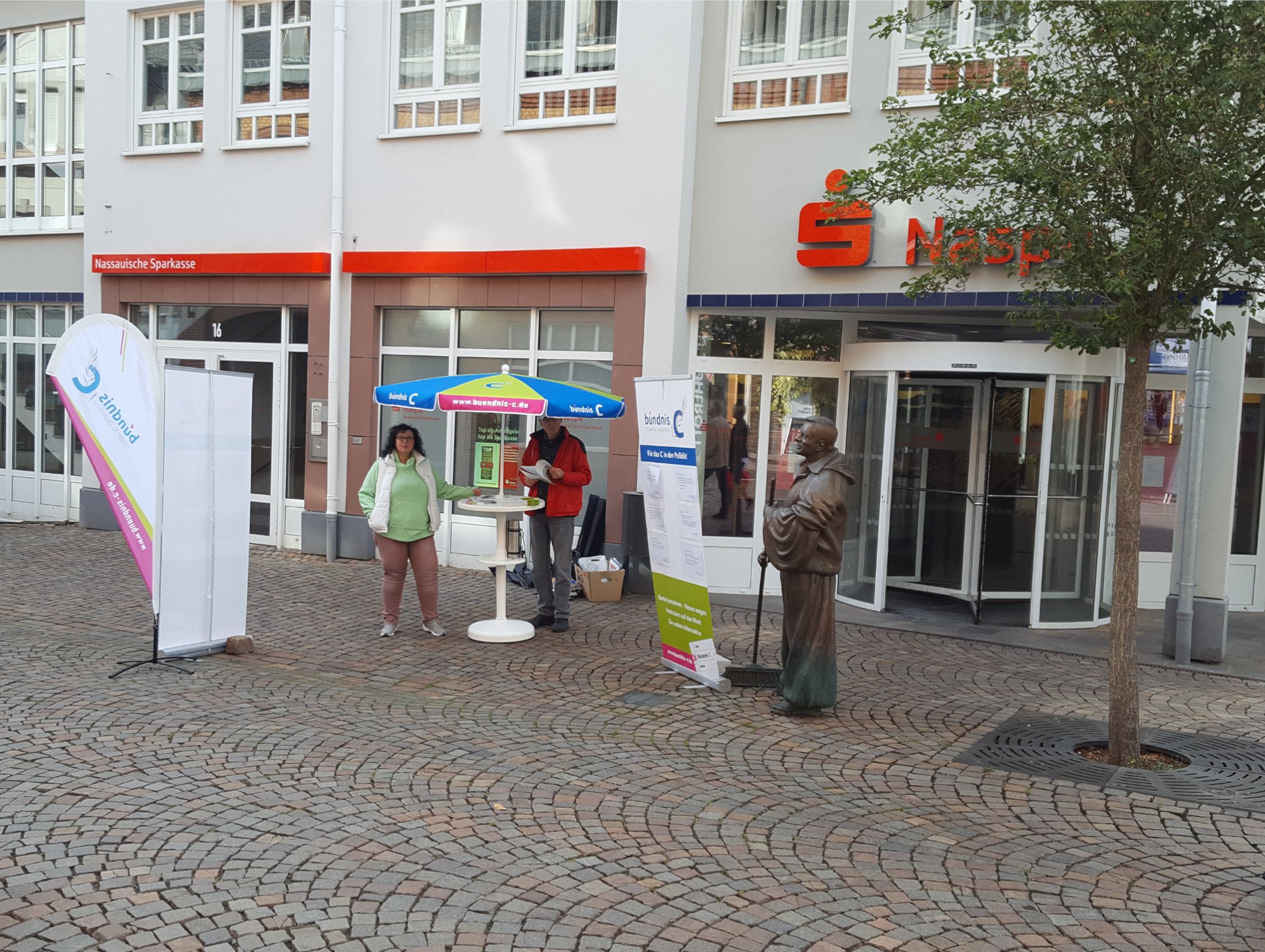 Infostand Idstein Innenstadt 22.9.2018