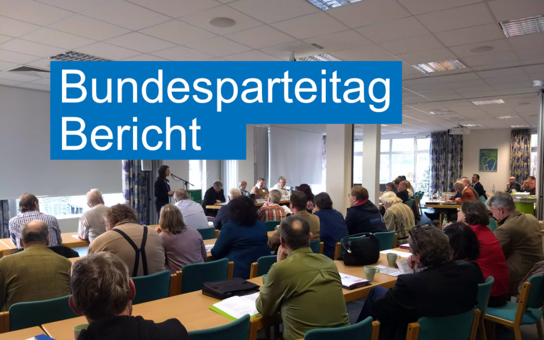 Bundesparteitag am 30. November 2019