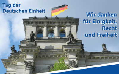 3. Oktober – 35 Jahre Deutsche Einheit