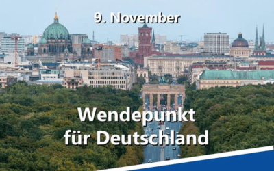 9. November – Wendepunkt für Deutschland
